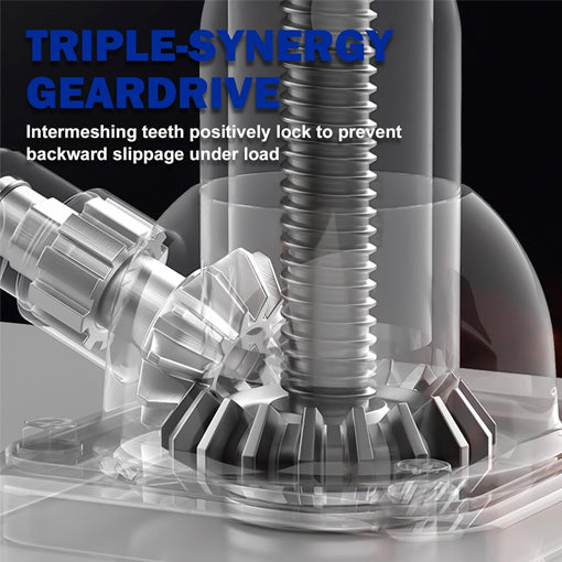 2-Ton Spiral Car Jack with Telescoping Handle