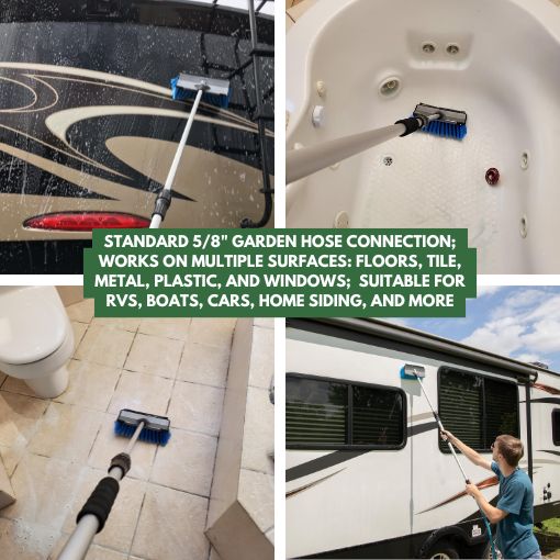 RV Flow-Through Wash Brush