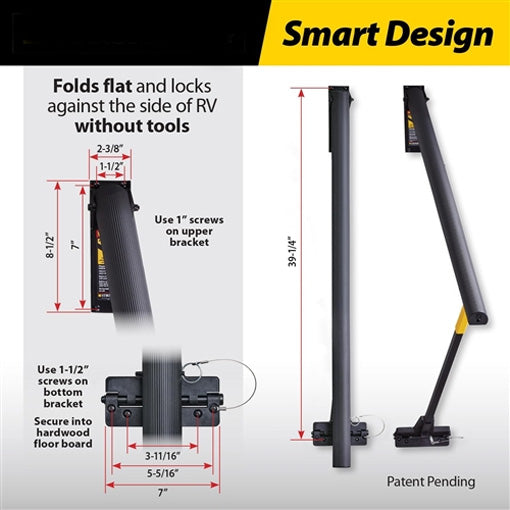 RV Banister Rail