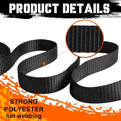 Ratcheting Center Ridge Strap Kit