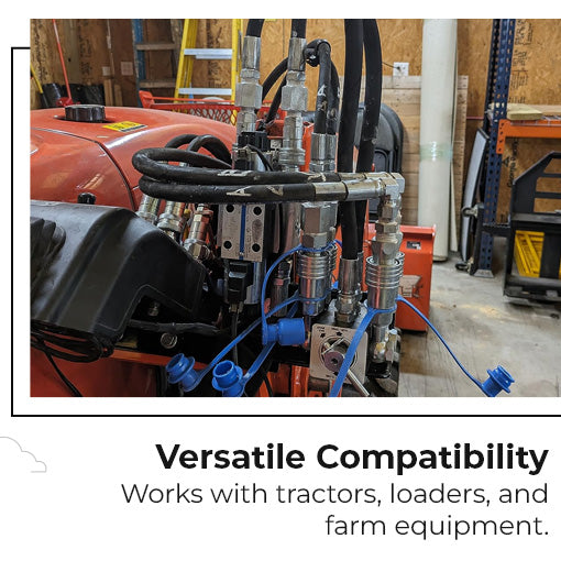 Tractor Remote 6-Port Hydraulic Diverter Valve
