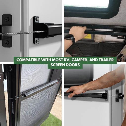 Universal Automatic RV Screen Door Closer