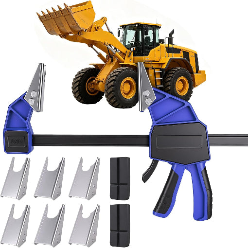 18" Hydraulic Quick Coupler Clamp with 6 Duo-Jaw Set
