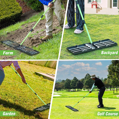 Large Lawn Leveling Rake