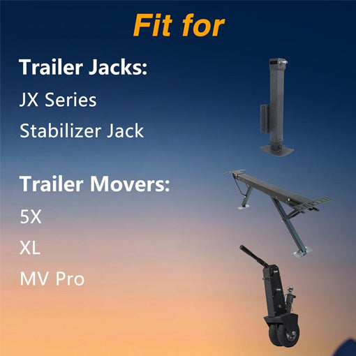 Trailer Jack Crank Handle Drill Attachment