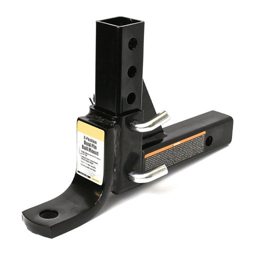 8-Position Adjustable Ball Mount Tow Hitch