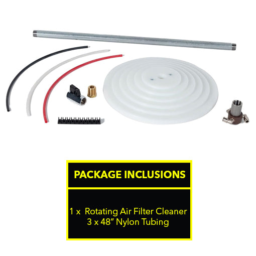 Rotating Air Filter Cleaner
