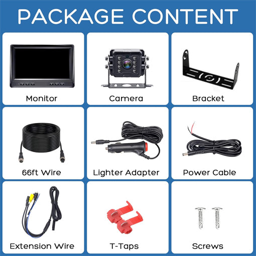 RV Backup Camera Plug and Play
