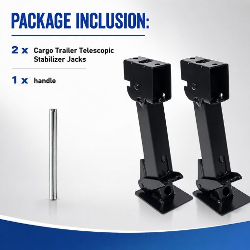 Cargo Trailer Telescopic Stabilizer Jacks