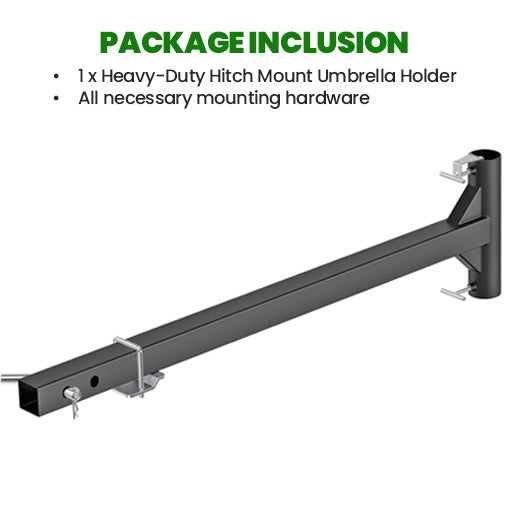 Heavy-Duty Hitch Mount Umbrella Holder