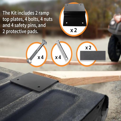 DIY Steel Loading Ramp Plate Kit