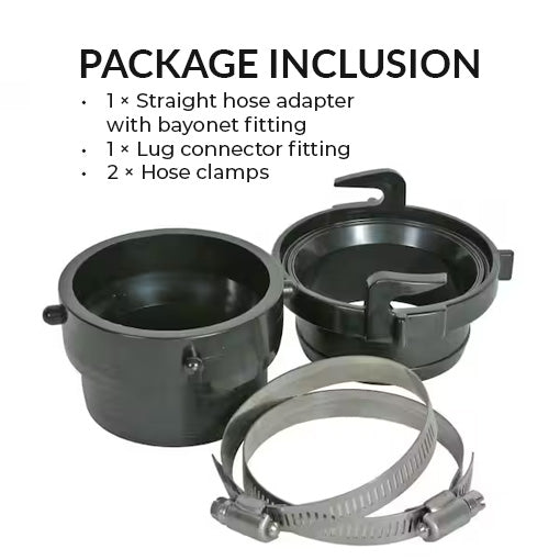 RV Sewer Hose Twist Connect Kit