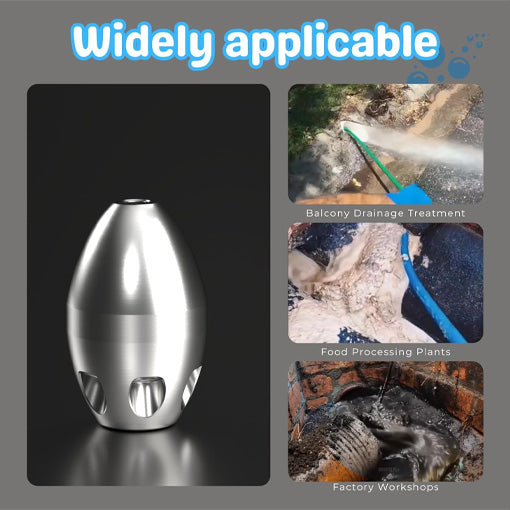 Pressure Washer Sewer Internal Thread Jetter Nozzle