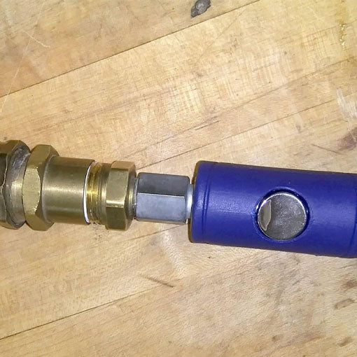 Push Button Hydraulic Quick Coupler