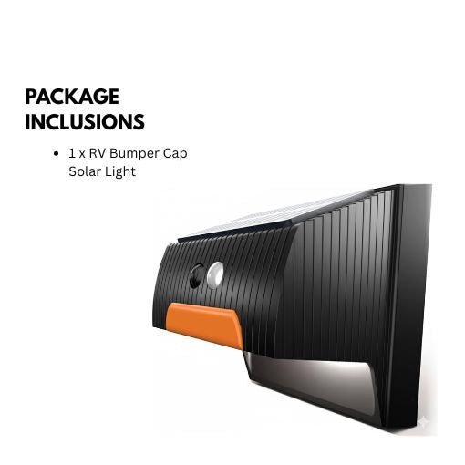 RV Bumper Cap Solar Light