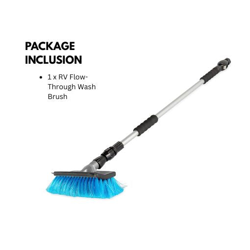 RV Flow-Through Wash Brush