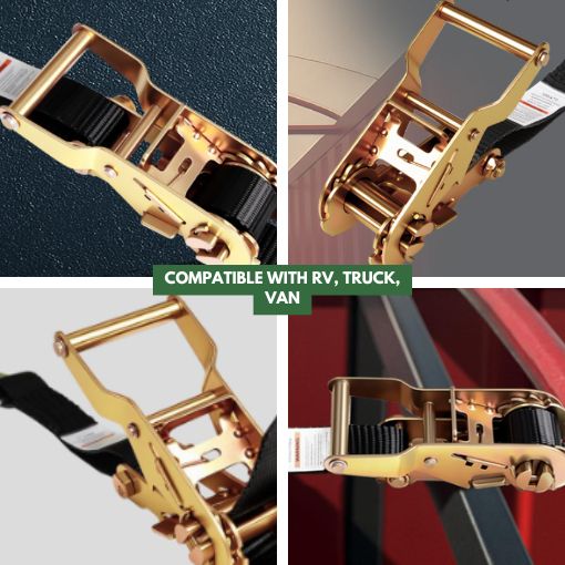 Ratcheting Center Ridge Strap Kit