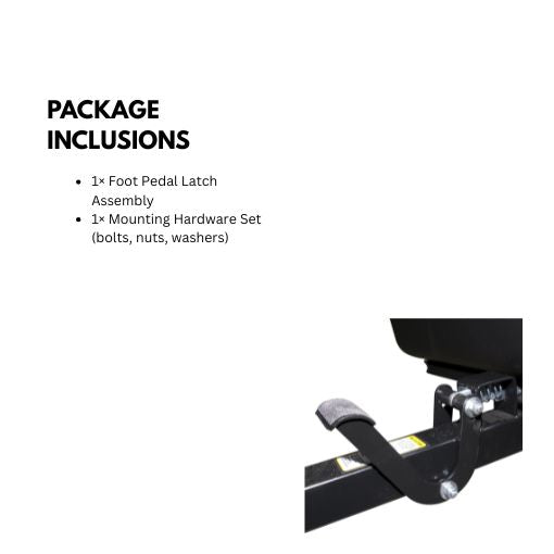 Trailer Foot Pedal Latch