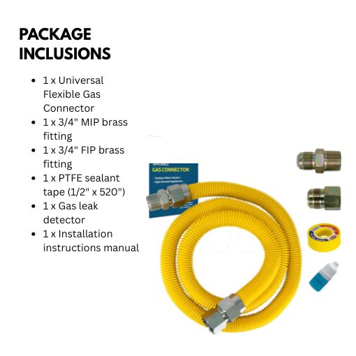 Universal Flexible Gas Connector