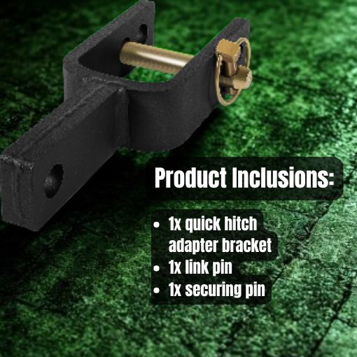 Versatile Quick Hitch Adapter for CAT 1