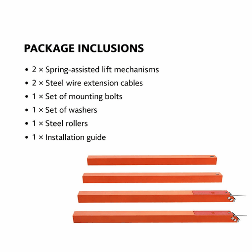 Effortless Trailer Tailgate Lift Assist System
