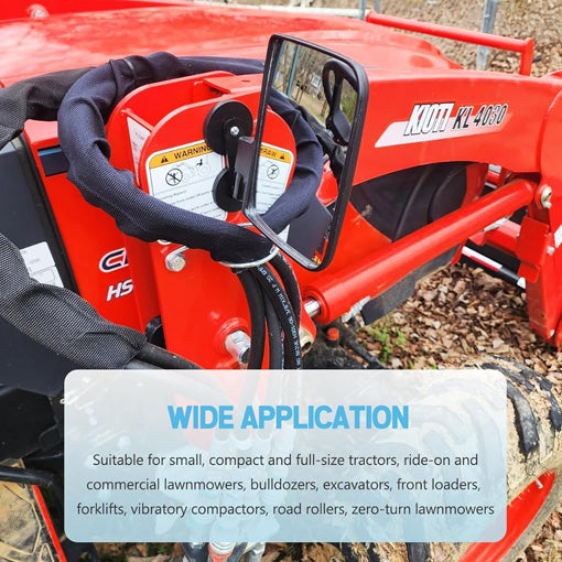 Universal Magnetic Tractor Side Mirrors with Blind Spot Mirror