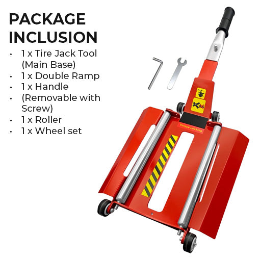Portable Tire Jack Lifter Tool