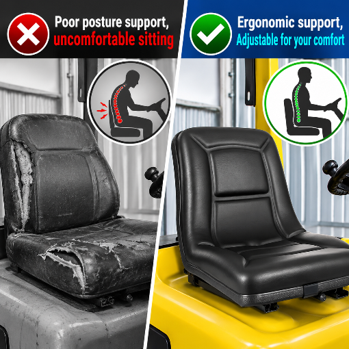 Universal Forklift Tractor Lawn Mower Seat Cushion Replacement