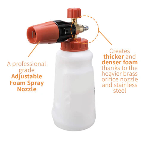 Adjustable Foam Spray Nozzle