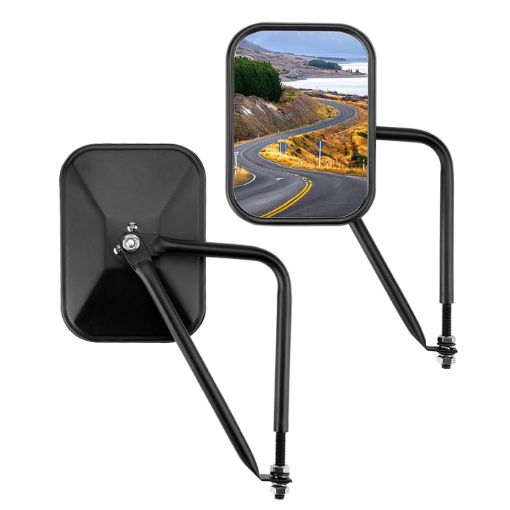 360 Rotation Doors Off Mirrors