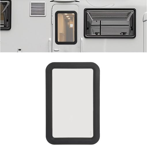 RV Entry Entrance Door Window Replacement