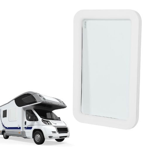 RV Entry Entrance Door Window Replacement