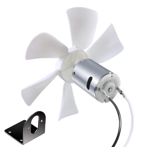 6-Inch Universal RV Vent Fan Replacement D-Shaft Motor 250CFM