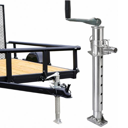 2000lb No-Crank Trailer Tongue Jack