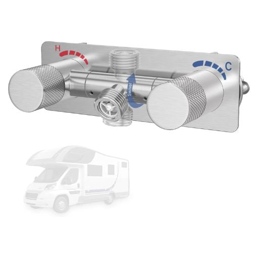4" RV All Metal Shower Faucet Valve Replacement
