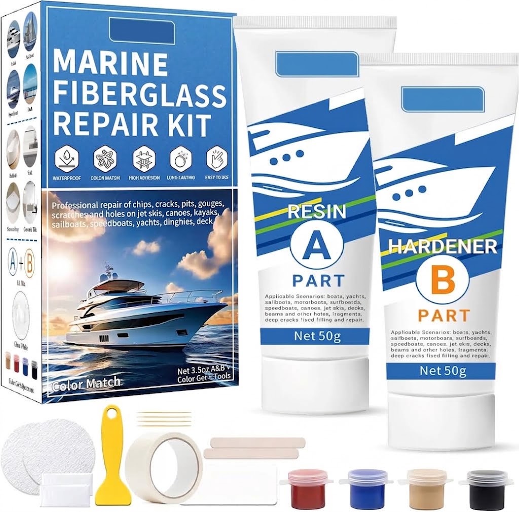 Marine Fiberglass Repair Kit