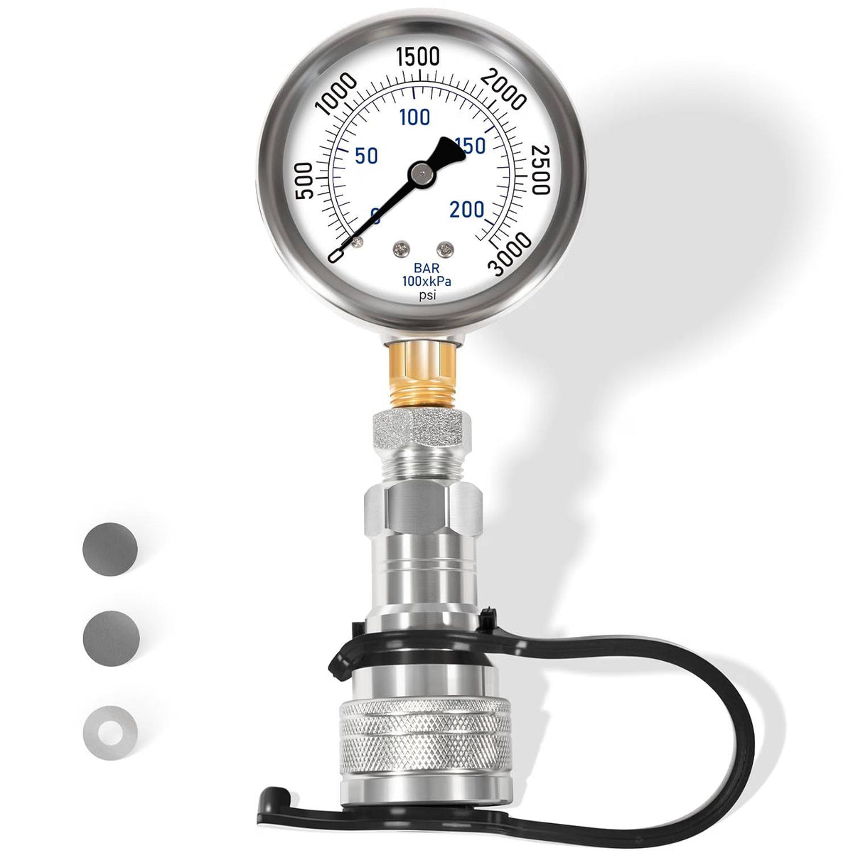 Tractor Hydraulic Pressure Boost Kit with Gauge