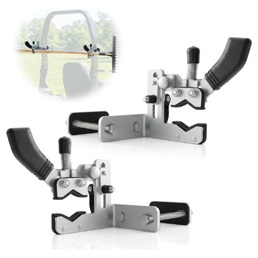 Tractor/Mower ROPS Quick-Release Tool Carrier