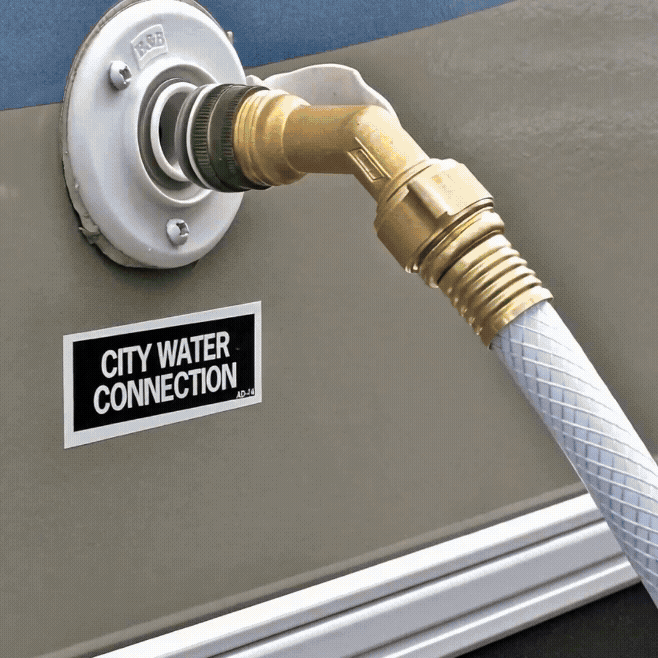 RV Water Hose Elbow Adapter Set