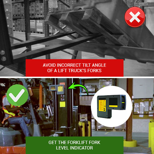 Forklift Fork Level Indicator
