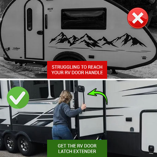 RV Door Latch Extender