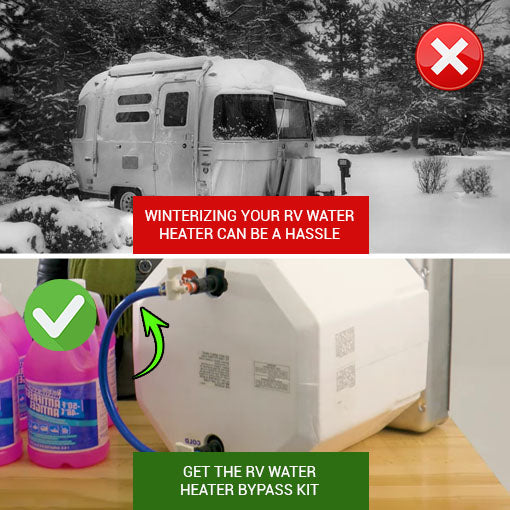 RV Water Heater Bypass Kit