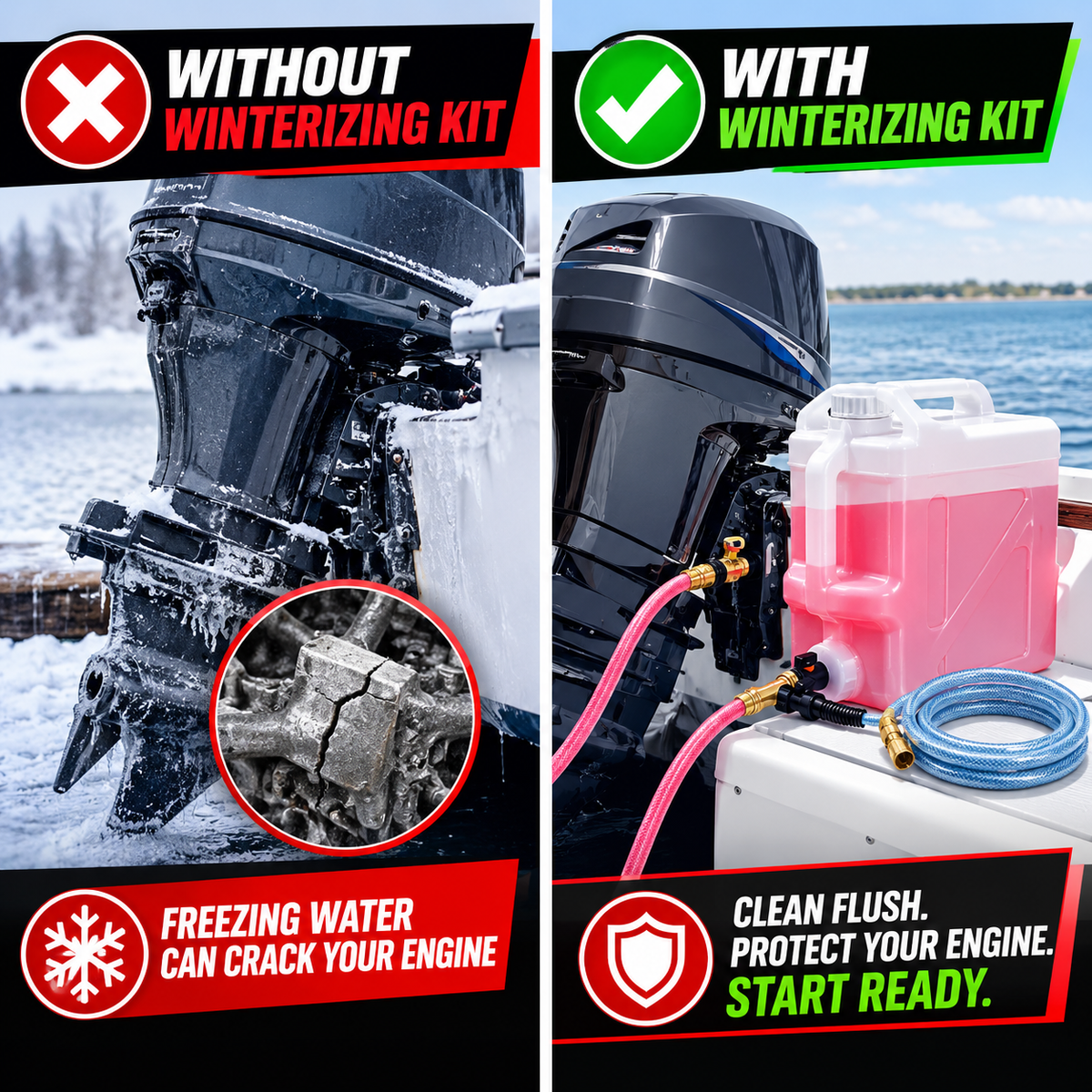 Boat Winterizing Complete Kit