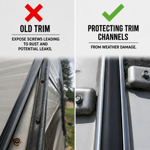 1'' RV Trim Molding Insert Replacement