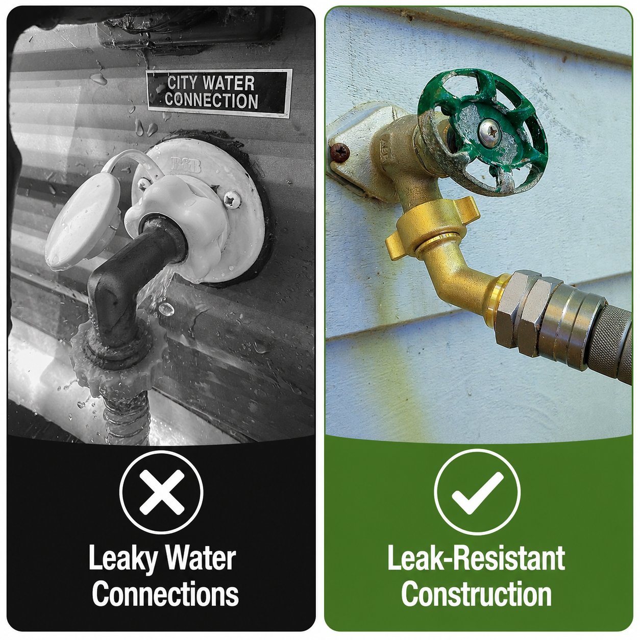 RV Water Hose Elbow Adapter Set