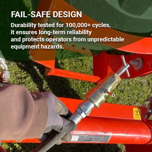 1/2-Inch Hydraulic Quick Coupling Pressure Decompression Tool