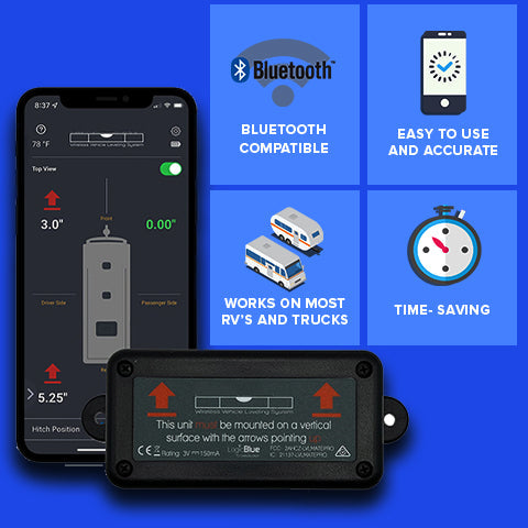 RV Wireless Vehicle Leveling System