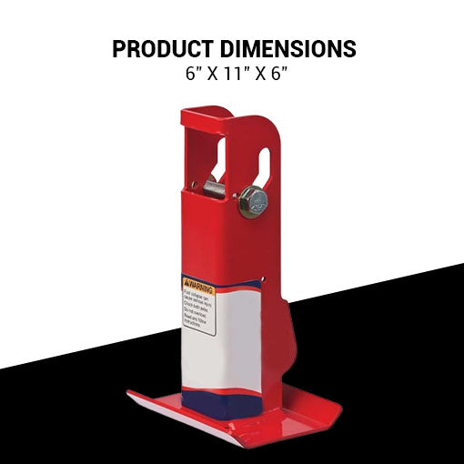 Trailer Tongue Foot Plate