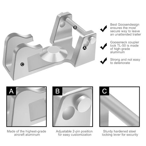 Gooseneck Trailer Lock