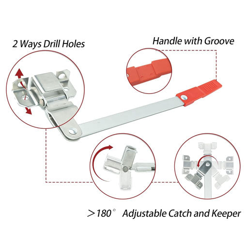 RV Emergency Window Latch